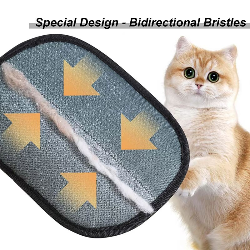 2025 New Pet Glove Cat Grooming Gloves Cat Hair Remover Pet Dog Hair Remover LOT