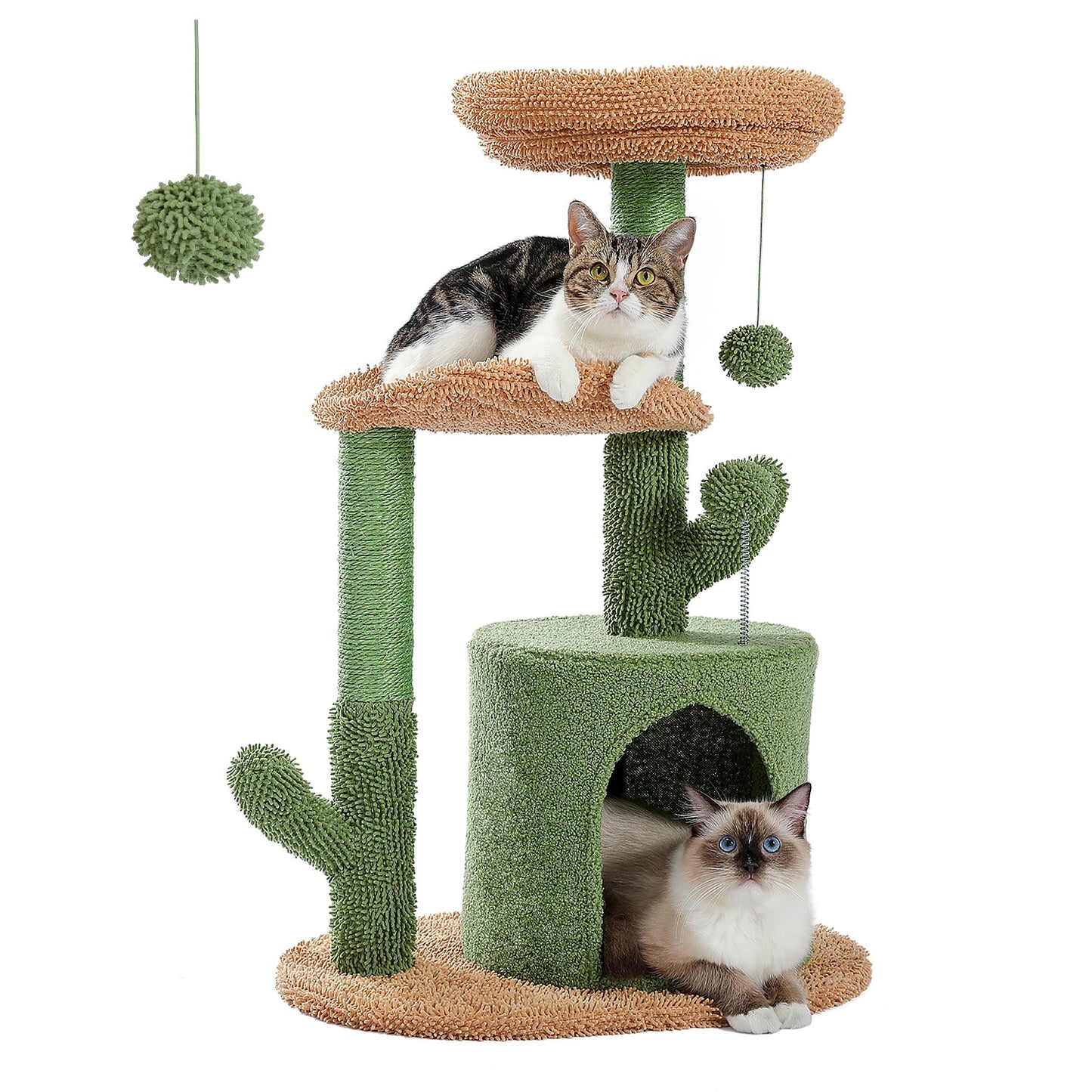 PAWZ Road Cat Tree Tower Condo Scratching Post Scratcher House for Large Cats