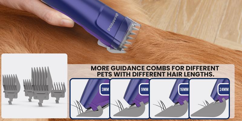【Geoorood】Dog Grooming Vacuum Kit, Pet Grooming Vacuum with Clipper Nail Grinder, 2.5L Dust Cup Dog deshedding Vacuum Brush with 4-6 Pet Grooming Tools for Shedding Pet Hair, Home Cleaning ##TikTokShopBacktoSchool