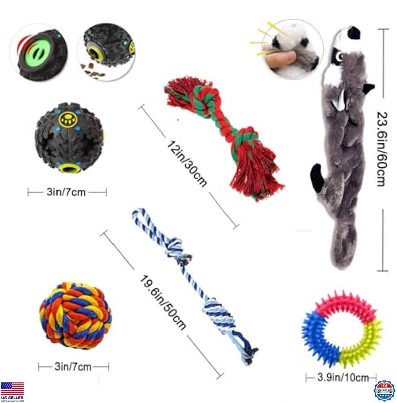 39-Piece Puppy Starter Kit - Leash, Toys, Bowl, Brushes & More Essentials