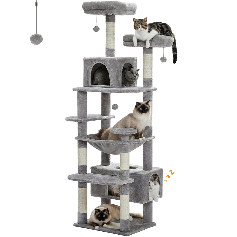 PAWZ Road Cat Tree Tower Condo Scratching Post Scratcher House for Large Cats