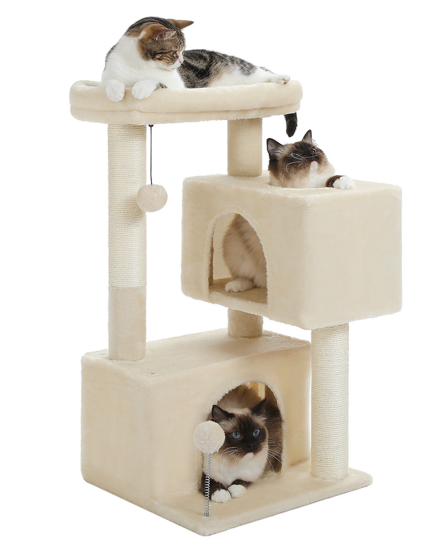 PAWZ Road Cat Tree Tower Condo Scratching Post Scratcher House for Large Cats