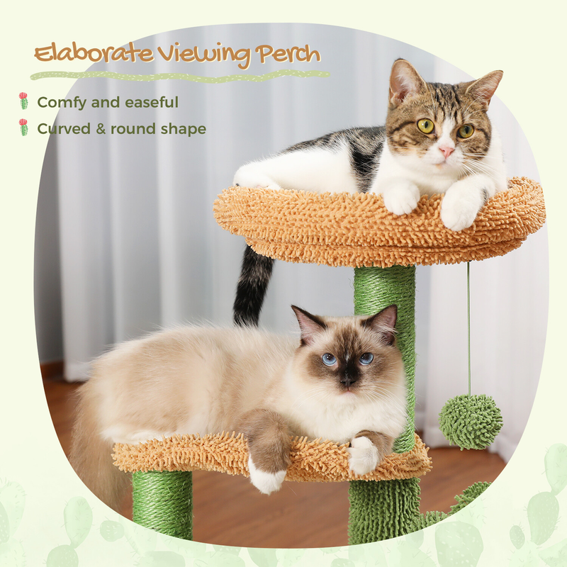 PAWZ Road Cat Tree Tower Condo Scratching Post Scratcher House for Large Cats
