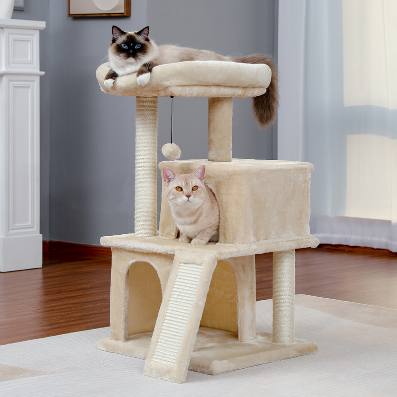 PAWZ Road Cat Tree Tower Condo Scratching Post Scratcher House for Large Cats