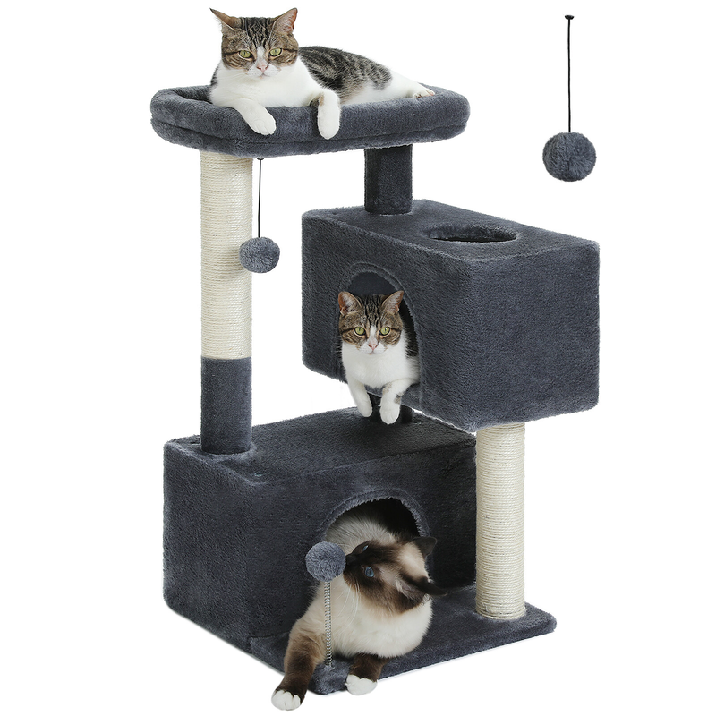 PAWZ Road Cat Tree Tower Condo Scratching Post Scratcher House for Large Cats
