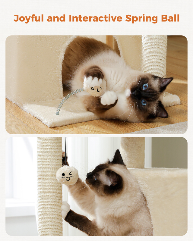 PAWZ Road Cat Tree Tower Condo Scratching Post Scratcher House for Large Cats
