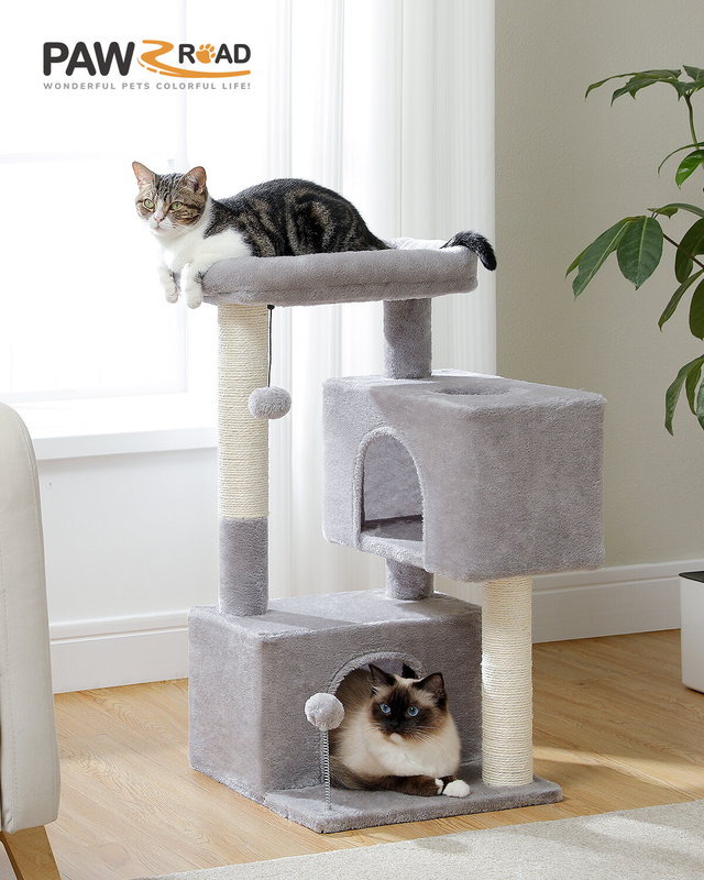PAWZ Road Cat Tree Tower Condo Scratching Post Scratcher House for Large Cats
