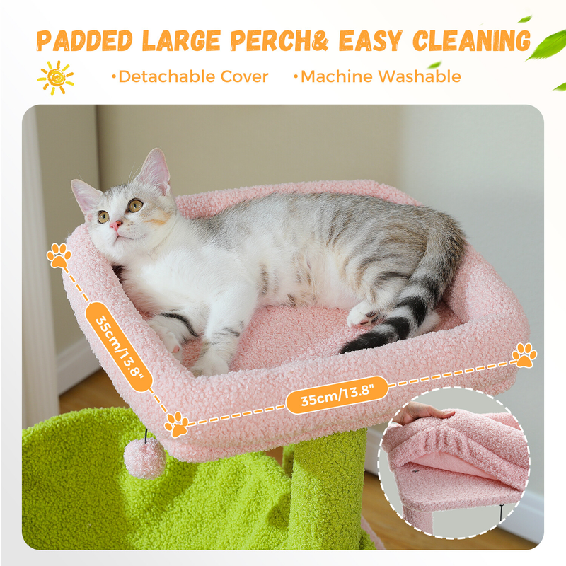 PAWZ Road Cat Tree Tower Condo Scratching Post Scratcher House for Large Cats