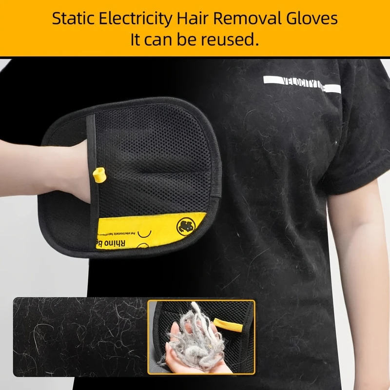 2025 New Pet Glove Cat Grooming Gloves Cat Hair Remover Pet Dog Hair Remover LOT
