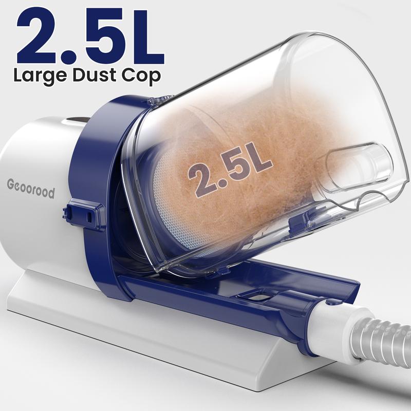 【Geoorood】Dog Grooming Vacuum Kit, Pet Grooming Vacuum with Clipper Nail Grinder, 2.5L Dust Cup Dog deshedding Vacuum Brush with 4-6 Pet Grooming Tools for Shedding Pet Hair, Home Cleaning ##TikTokShopBacktoSchool