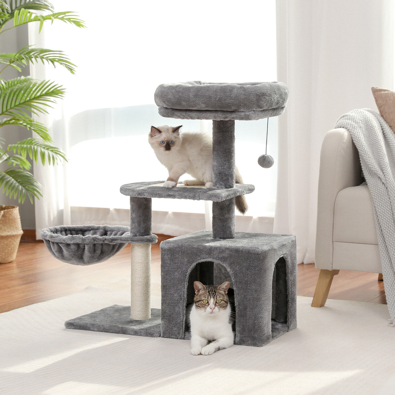 PAWZ Road Cat Tree Tower Condo Scratching Post Scratcher House for Large Cats