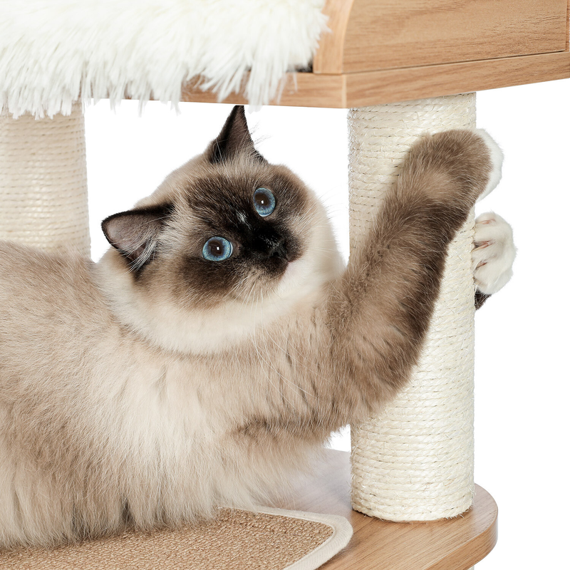 PAWZ Road Cat Tree Tower Condo Scratching Post Scratcher House for Large Cats