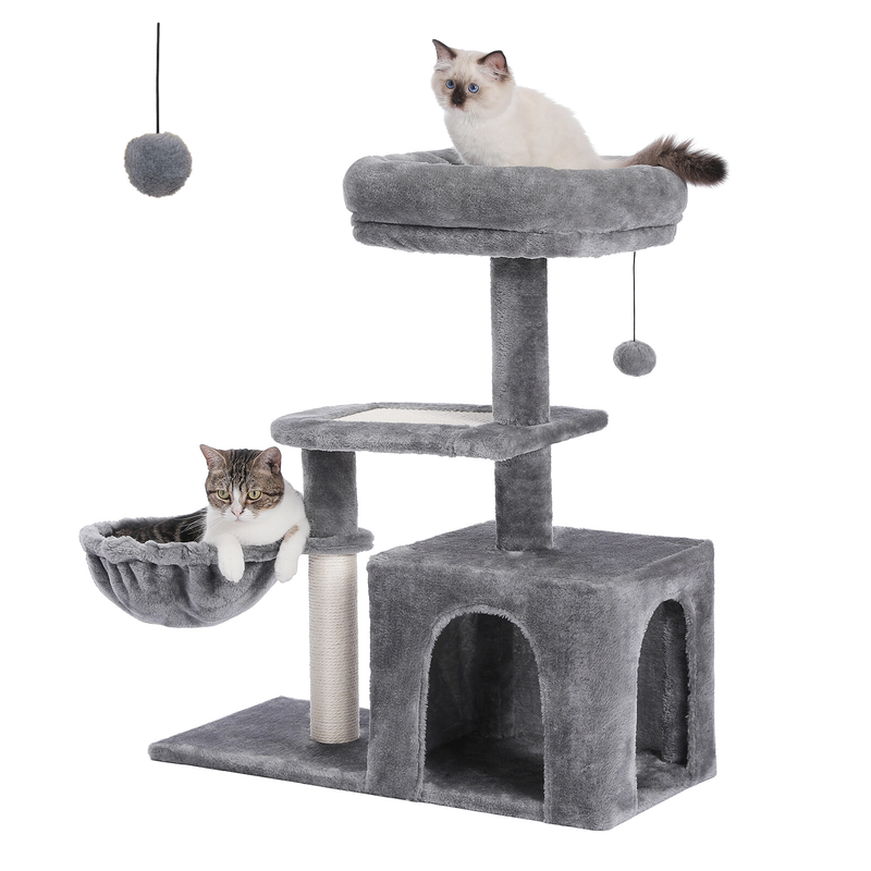 PAWZ Road Cat Tree Tower Condo Scratching Post Scratcher House for Large Cats