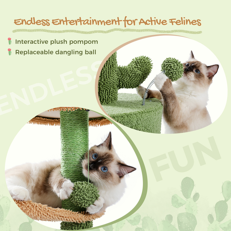PAWZ Road Cat Tree Tower Condo Scratching Post Scratcher House for Large Cats