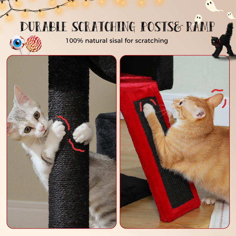 PAWZ Road Cat Tree Tower Condo Scratching Post Scratcher House for Large Cats