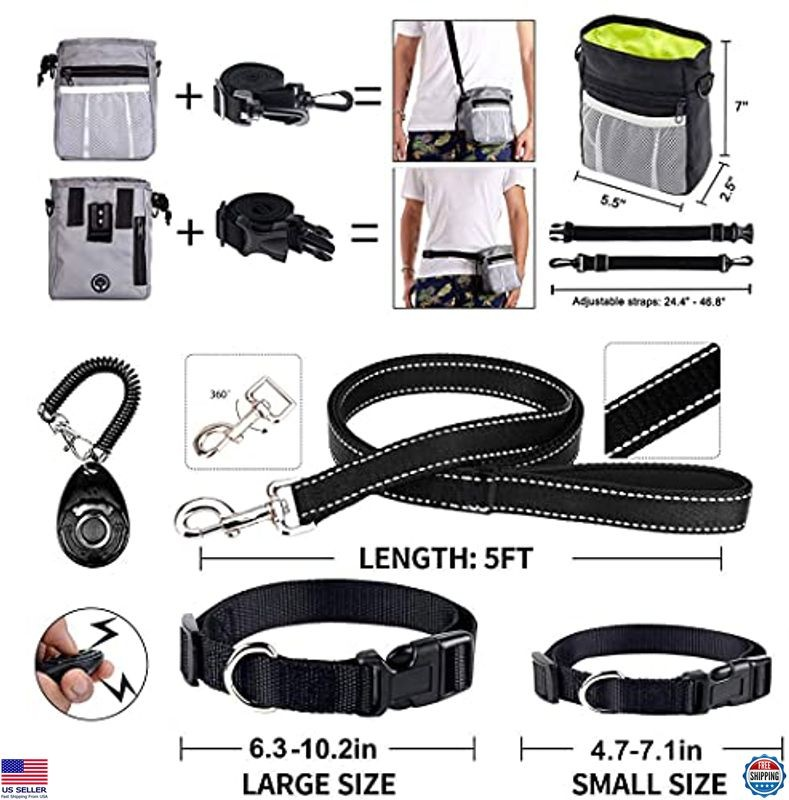 39-Piece Puppy Starter Kit - Leash, Toys, Bowl, Brushes & More Essentials