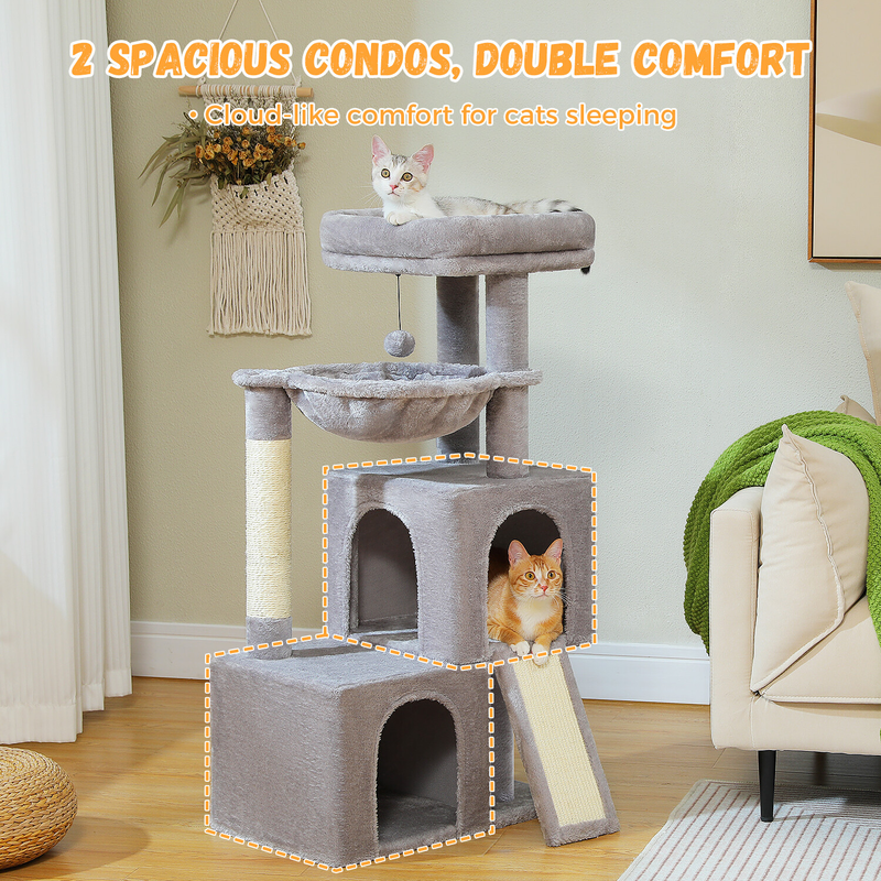 PAWZ Road Cat Tree Tower Condo Scratching Post Scratcher House for Large Cats