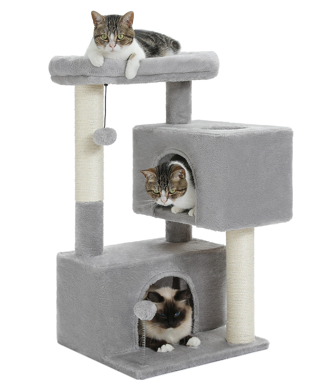 PAWZ Road Cat Tree Tower Condo Scratching Post Scratcher House for Large Cats