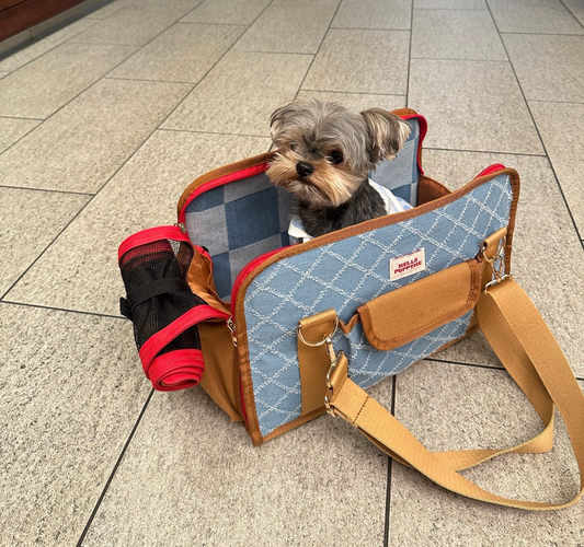 Dog Bag Carrier Fancy Tote Colorful Carry-On Pet Yorkie Waterproof Travel Purse