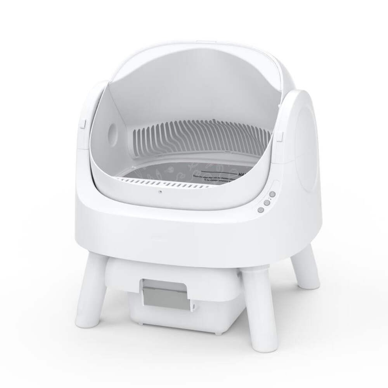 Petpivot Autoscooper 11 Open-Top Self-Cleaning Cat Litter Box with Odor-Free